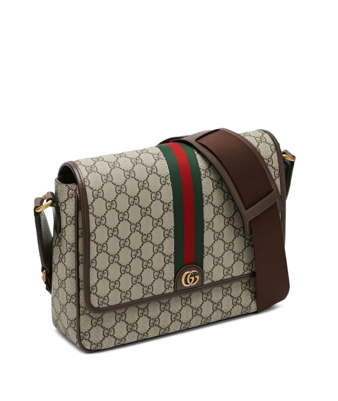 GUCCI Бежевая сумка на плечо, фото 1