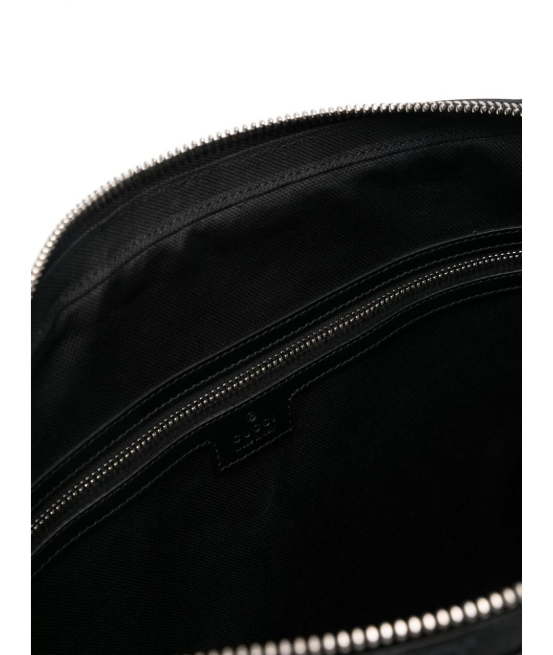 GUCCI Черный портфель, фото 4