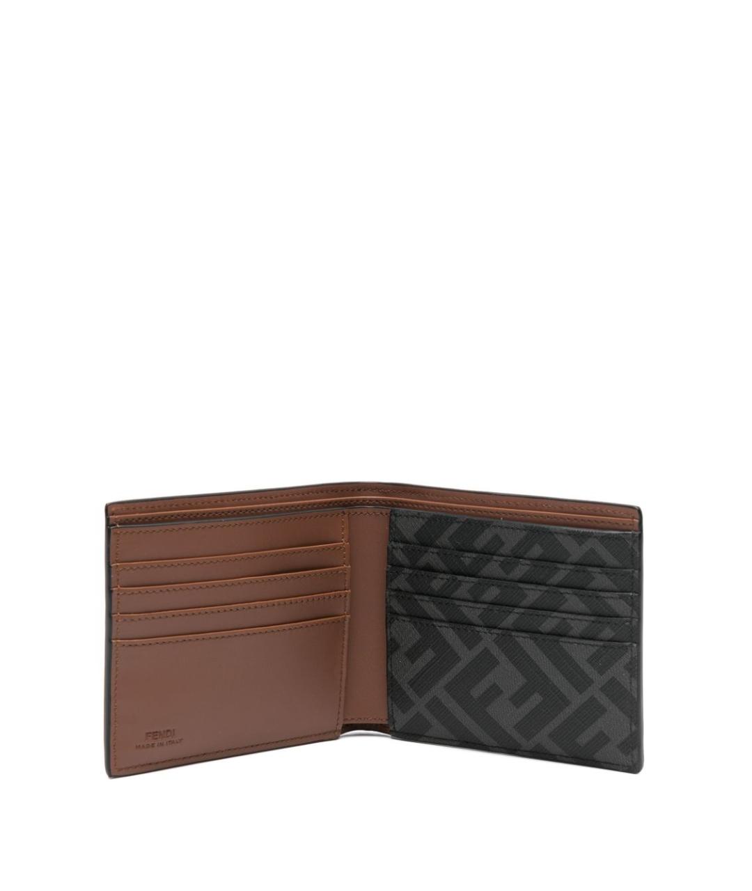 FENDI Коричневый кошелек, фото 3