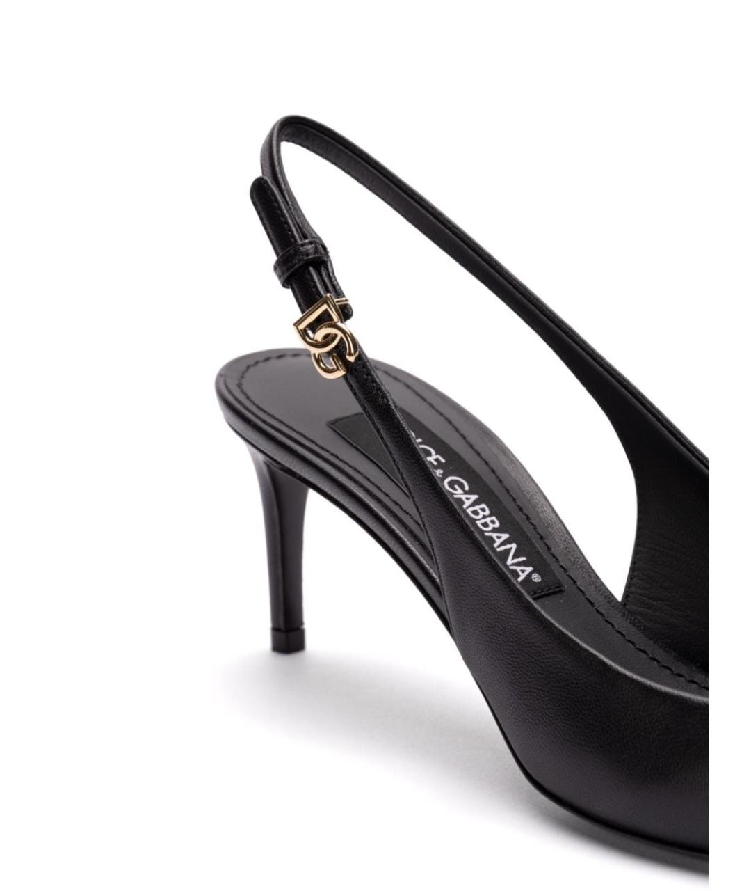 DOLCE&GABBANA Черные туфли, фото 3