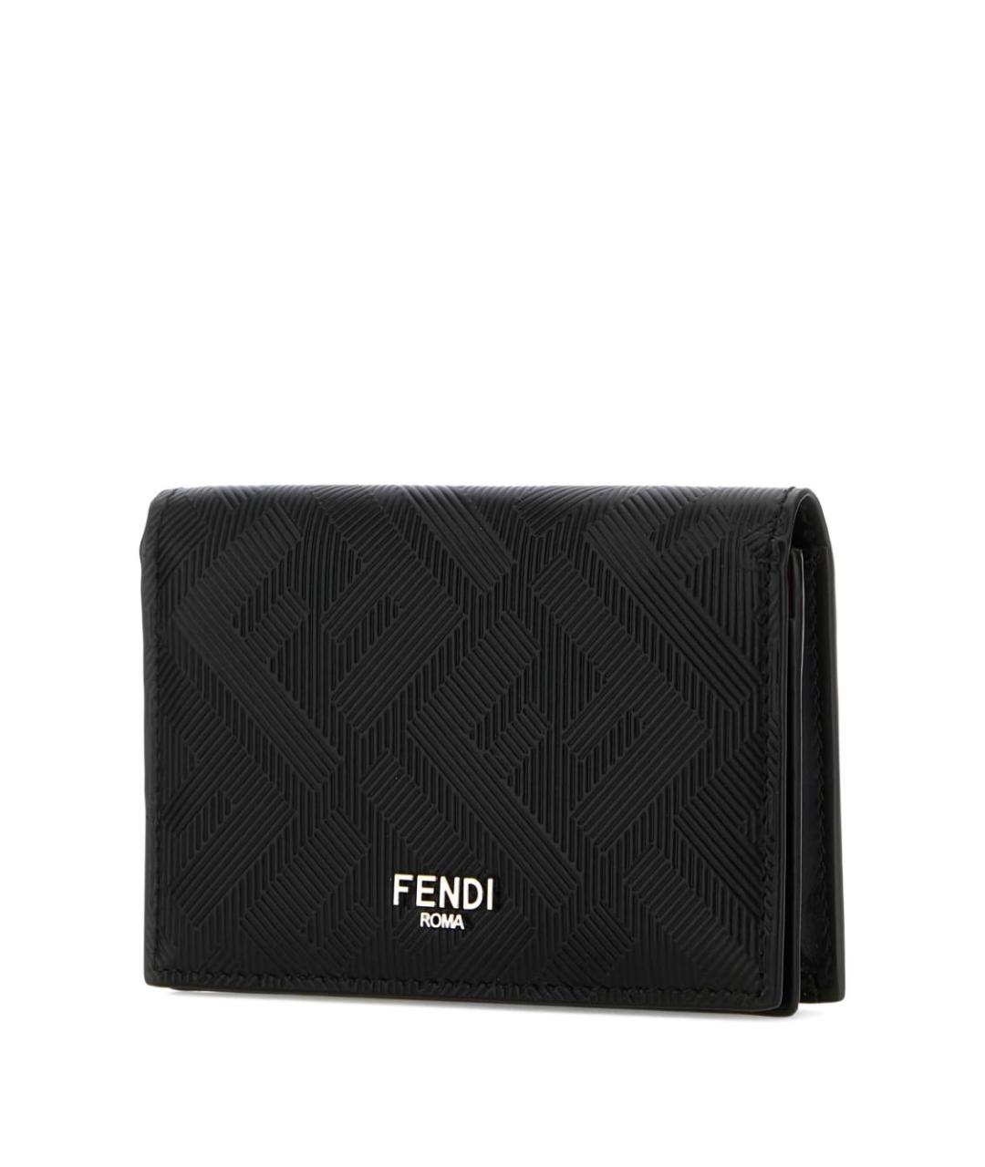 FENDI Черный кошелек, фото 2