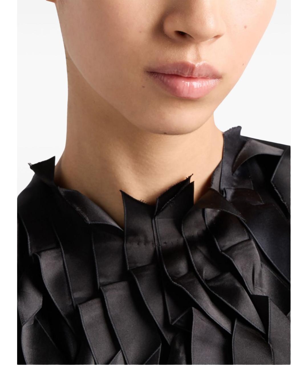 PRADA Черное коктейльное платье, фото 6