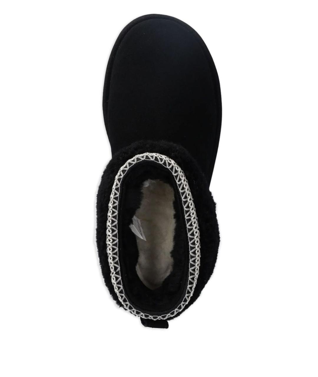 UGG AUSTRALIA Черные ботинки, фото 4