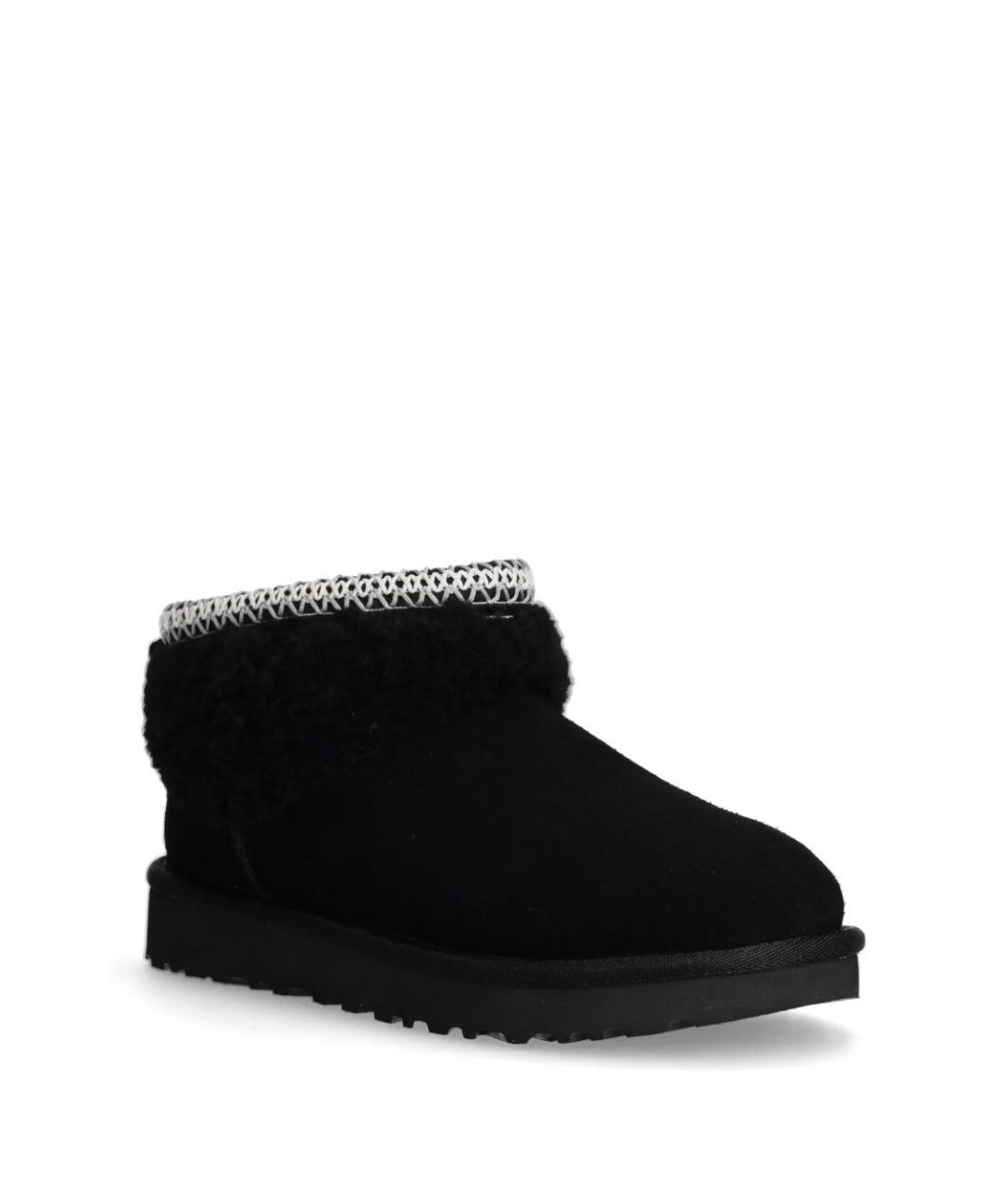 UGG AUSTRALIA Черные ботинки, фото 2