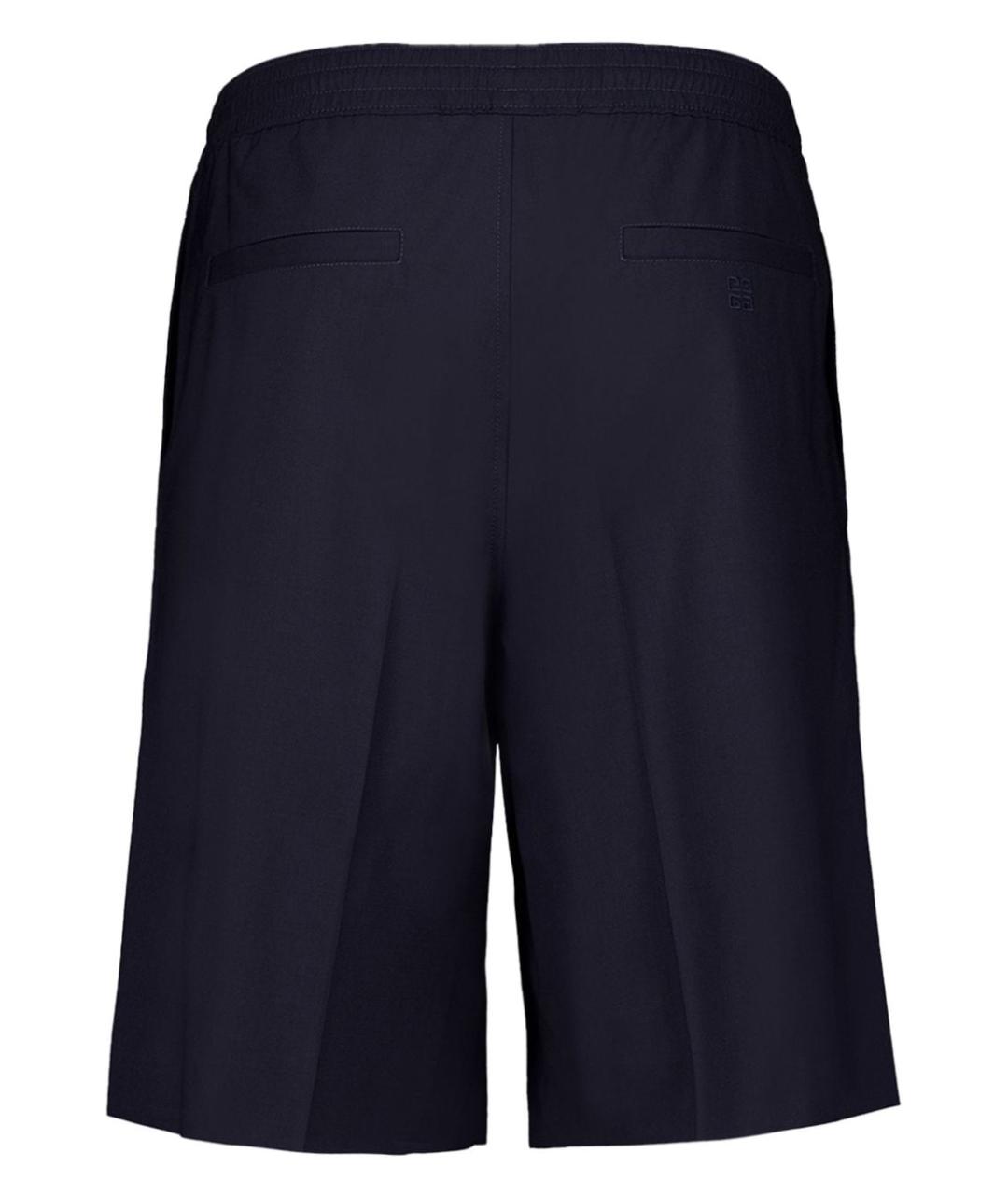 GIVENCHY Темно-синие шорты, фото 2