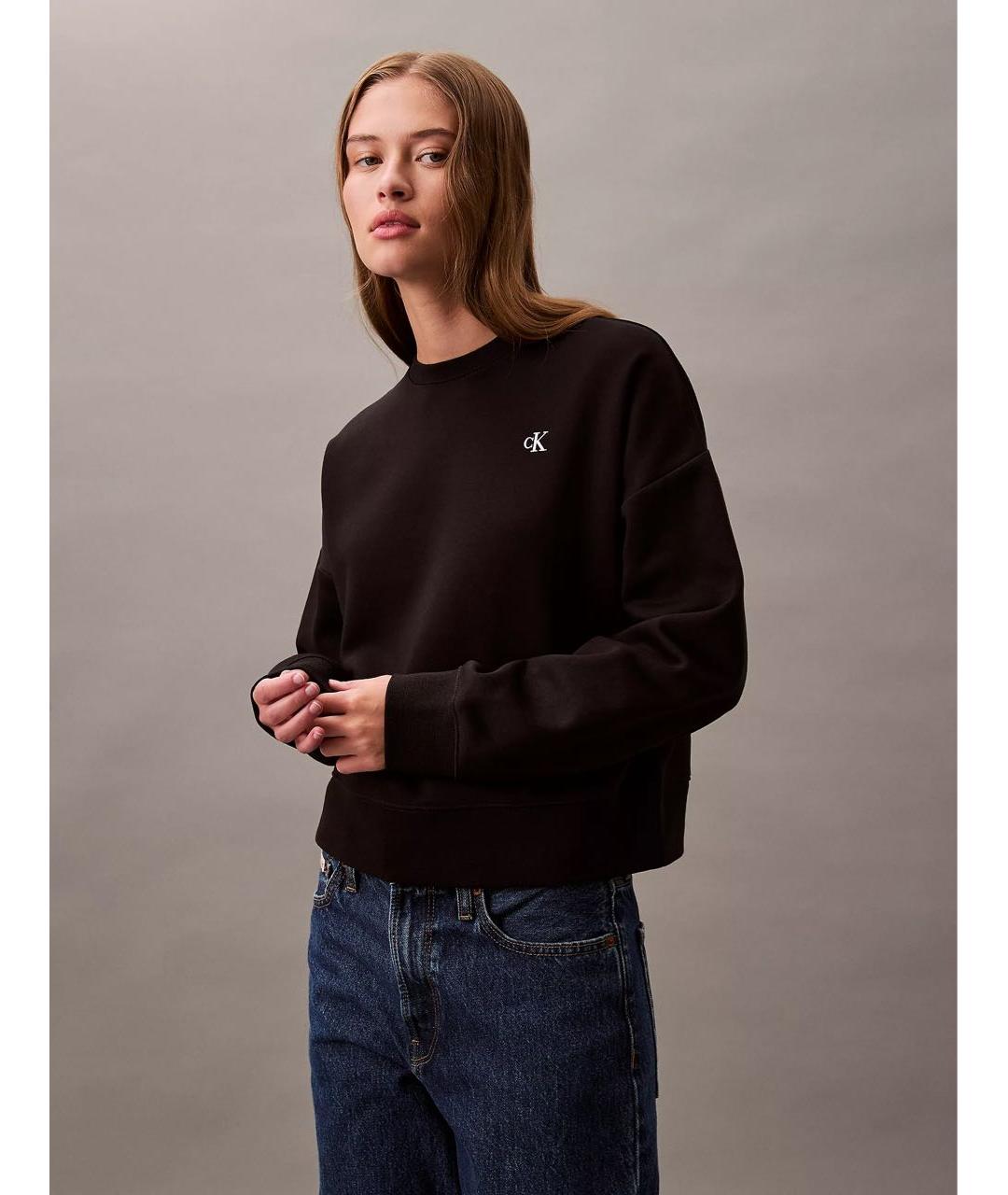 CALVIN KLEIN Черный хлопковый спортивные костюмы, фото 6