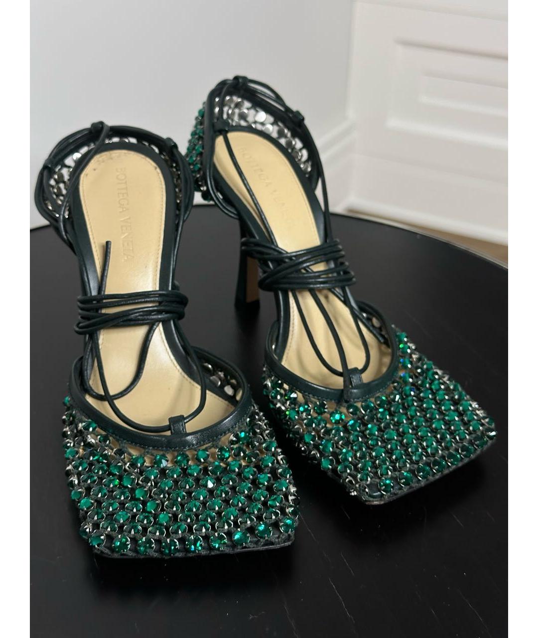 BOTTEGA VENETA Зеленые туфли, фото 2