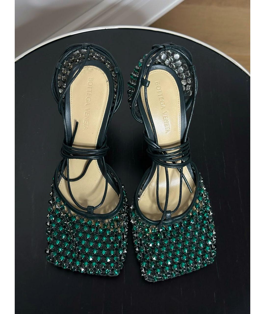 BOTTEGA VENETA Зеленые туфли, фото 3