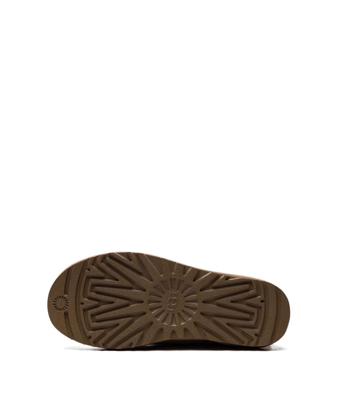 UGG AUSTRALIA Коричневые замшевые сапоги, фото 3