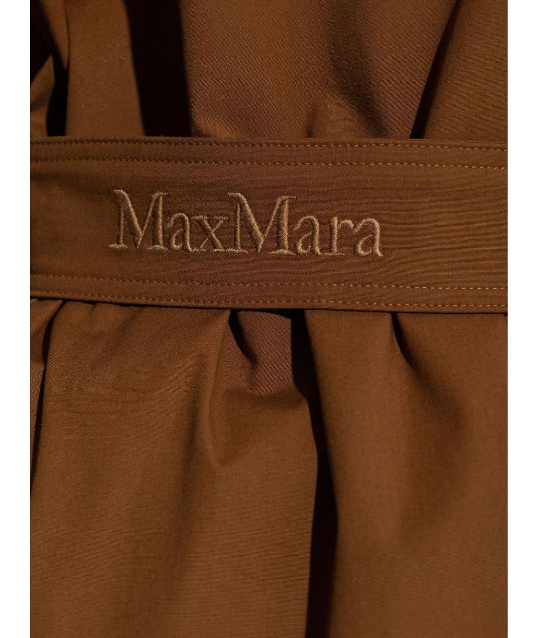 MAX MARA Коричневое пальто, фото 2