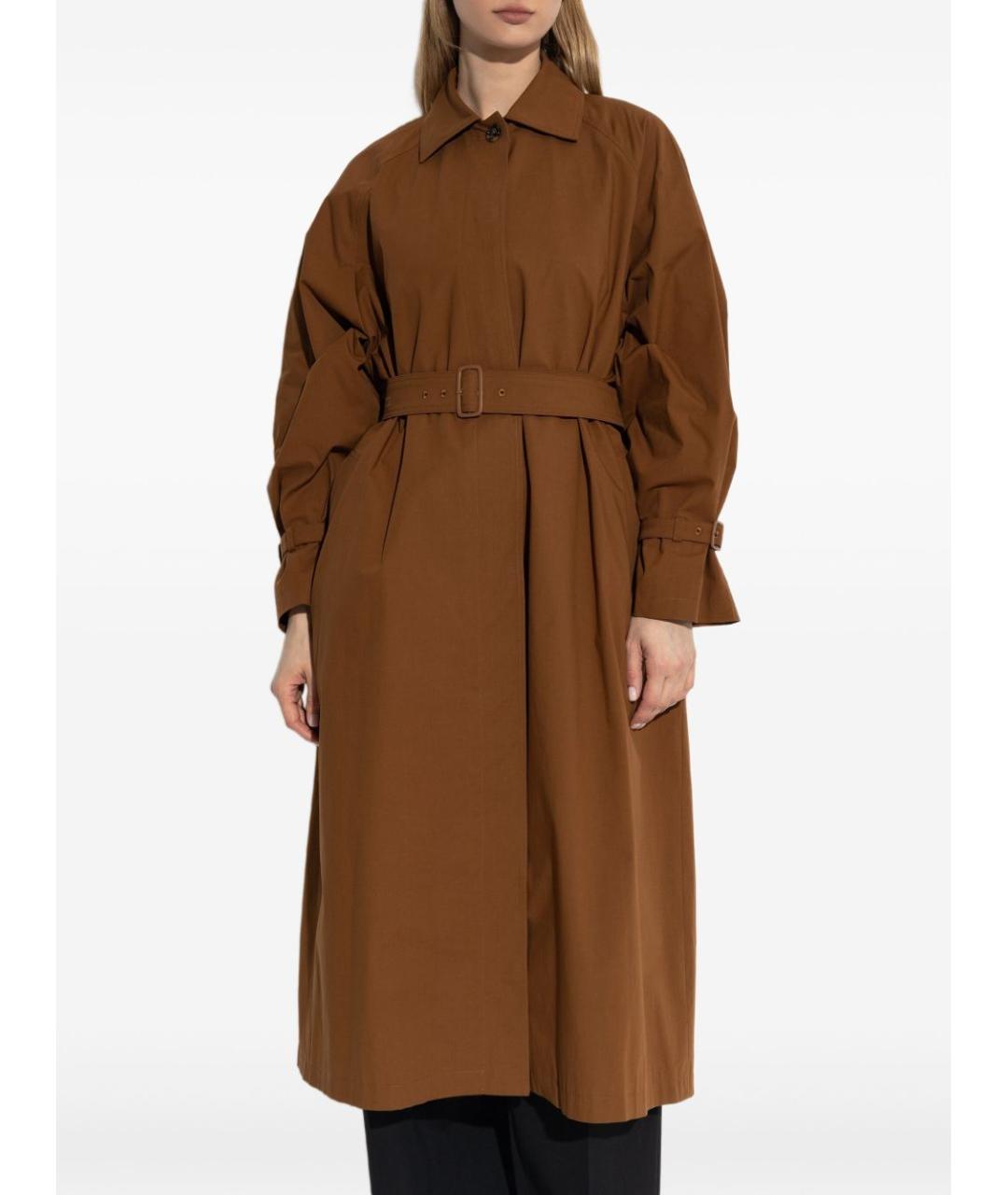 MAX MARA Коричневое пальто, фото 3