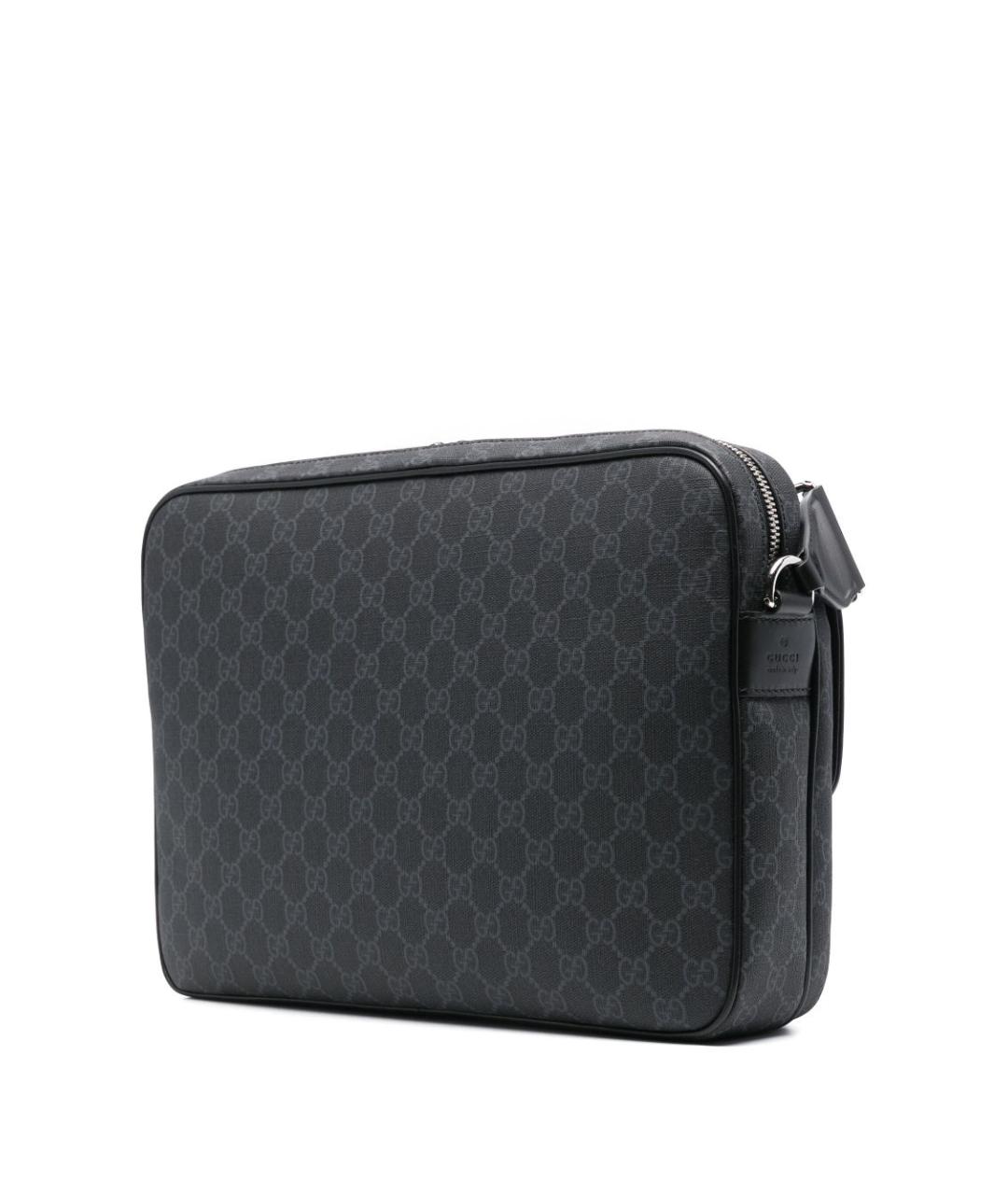 GUCCI Черная сумка тоут, фото 2