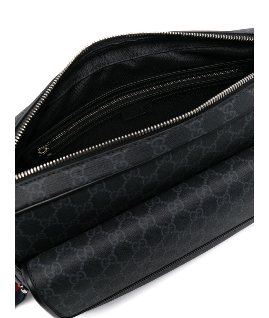 GUCCI Черная сумка тоут, фото 4
