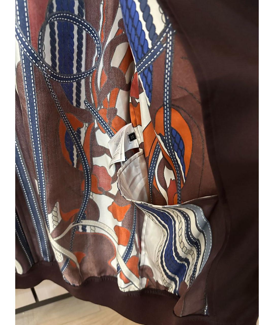 GUCCI Мульти шелковая куртка, фото 3