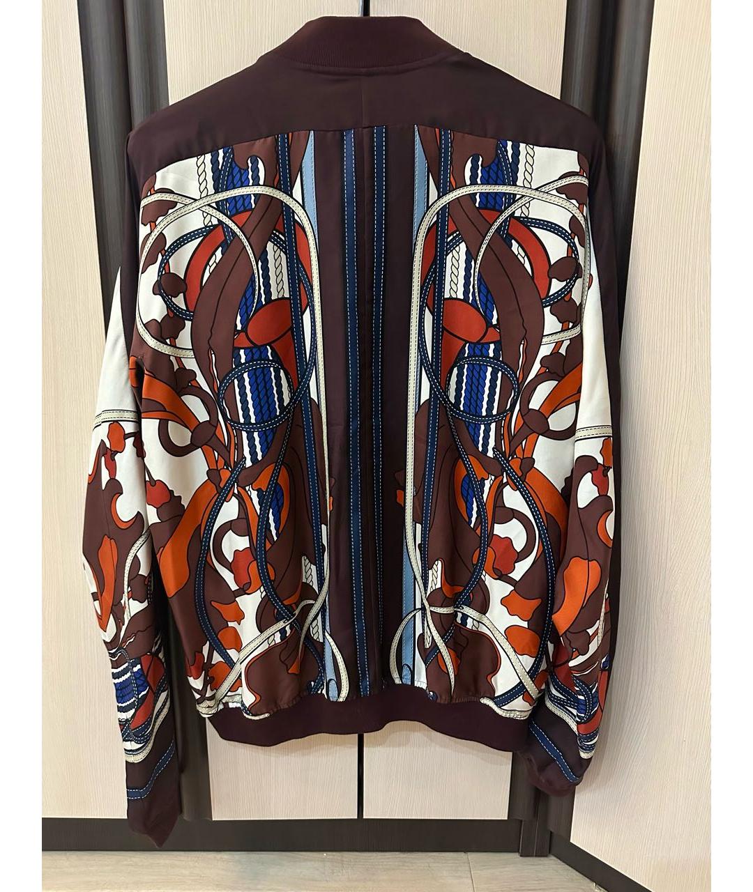 GUCCI Мульти шелковая куртка, фото 2