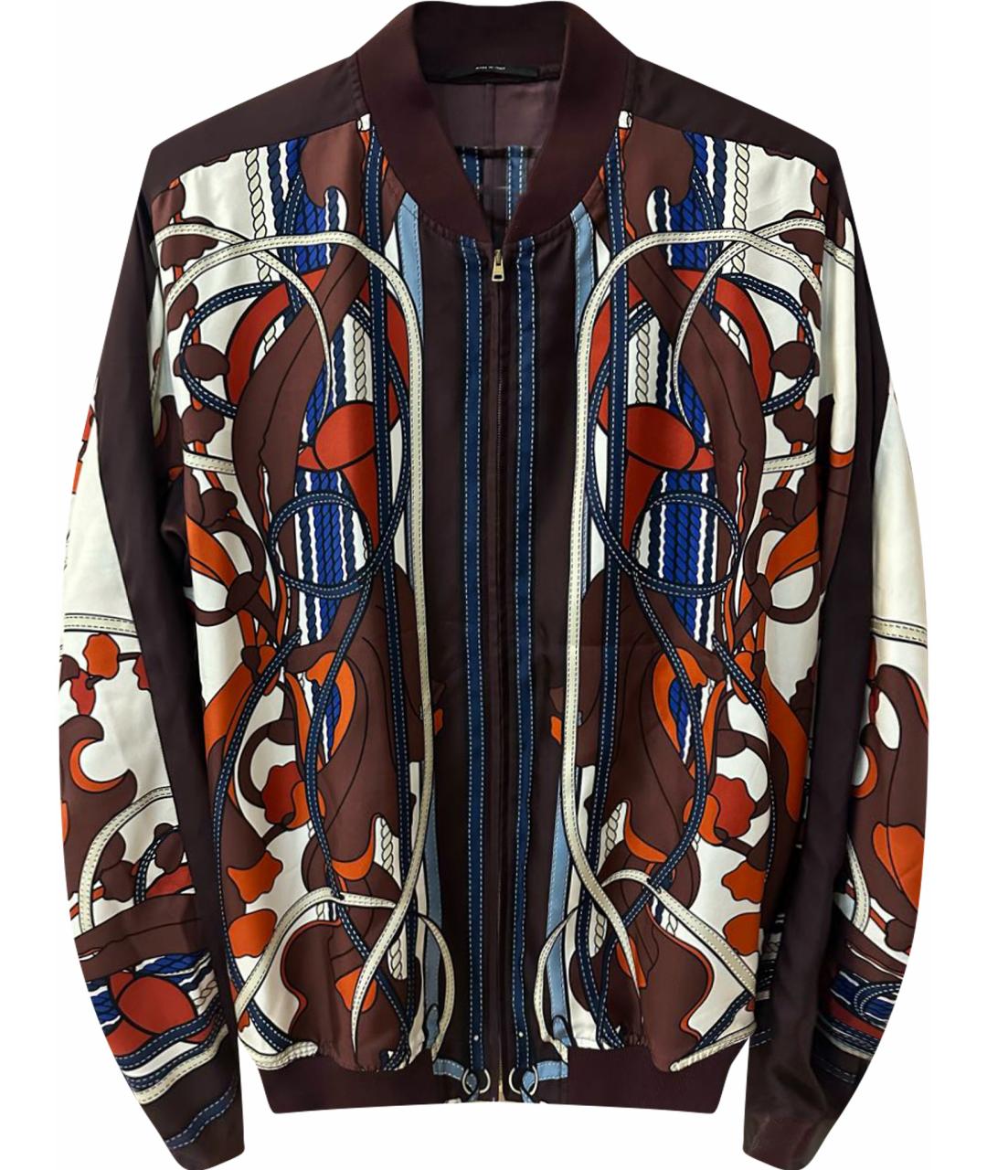 GUCCI Мульти шелковая куртка, фото 1