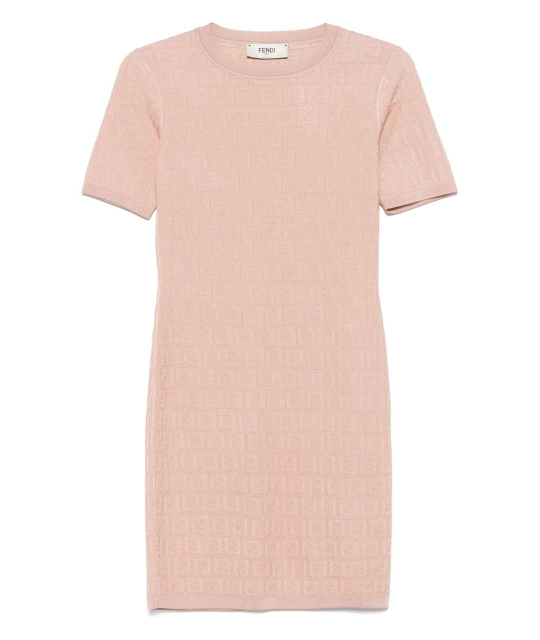 FENDI Розовое платье, фото 1