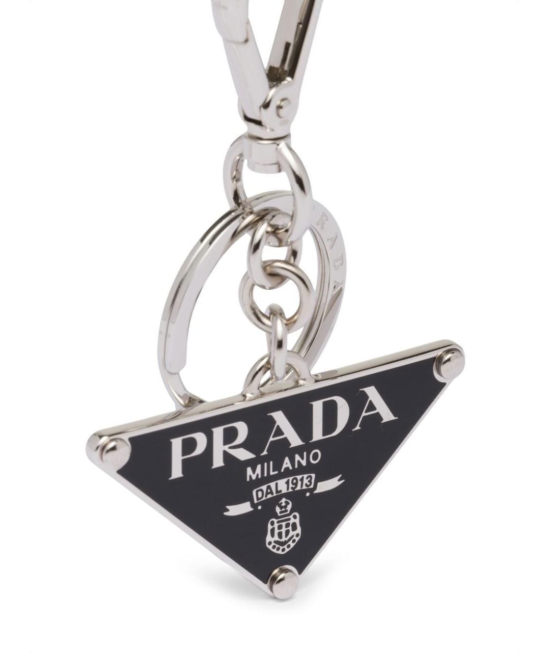 PRADA Черный брелок, фото 3