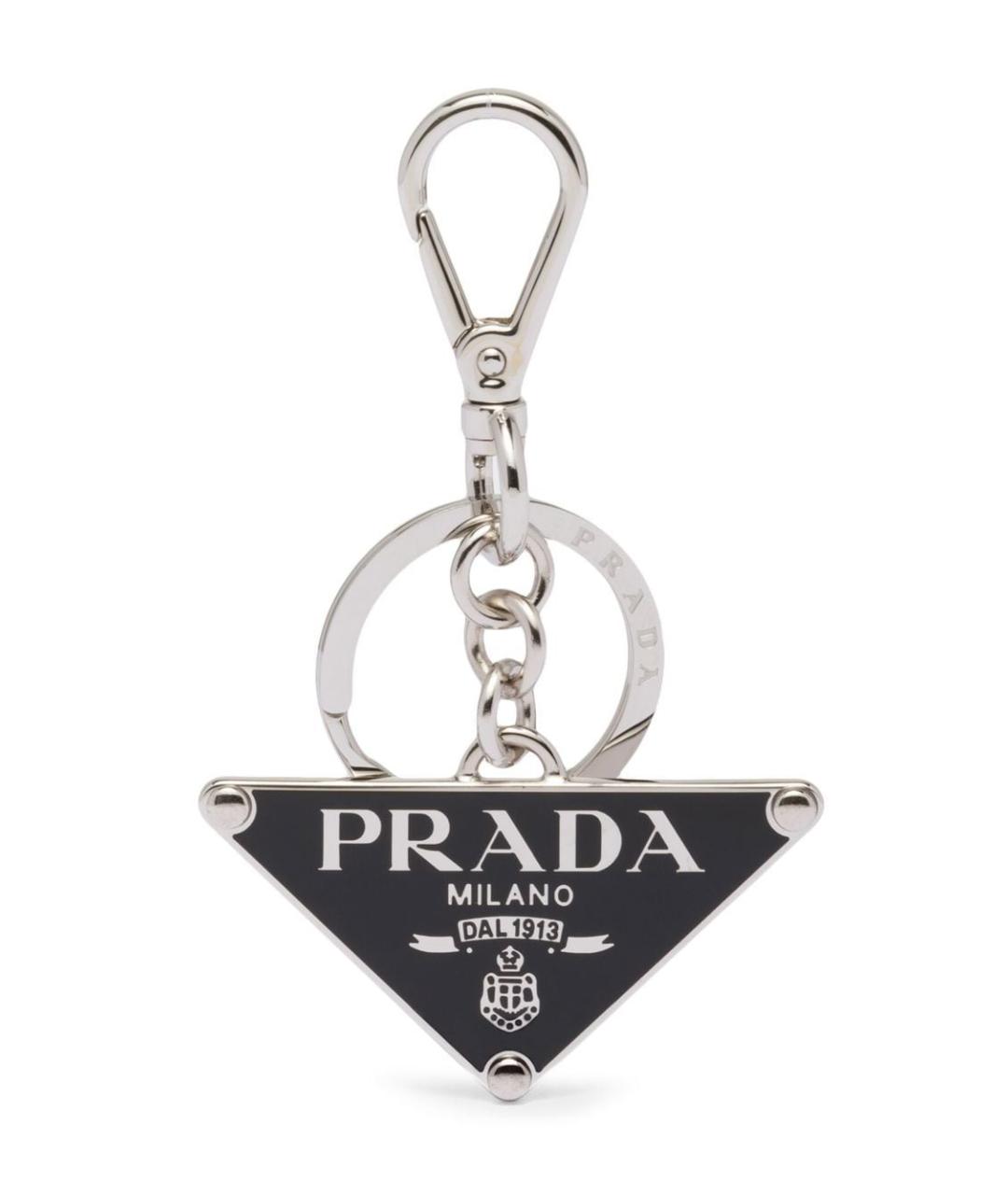 PRADA Черный брелок, фото 1