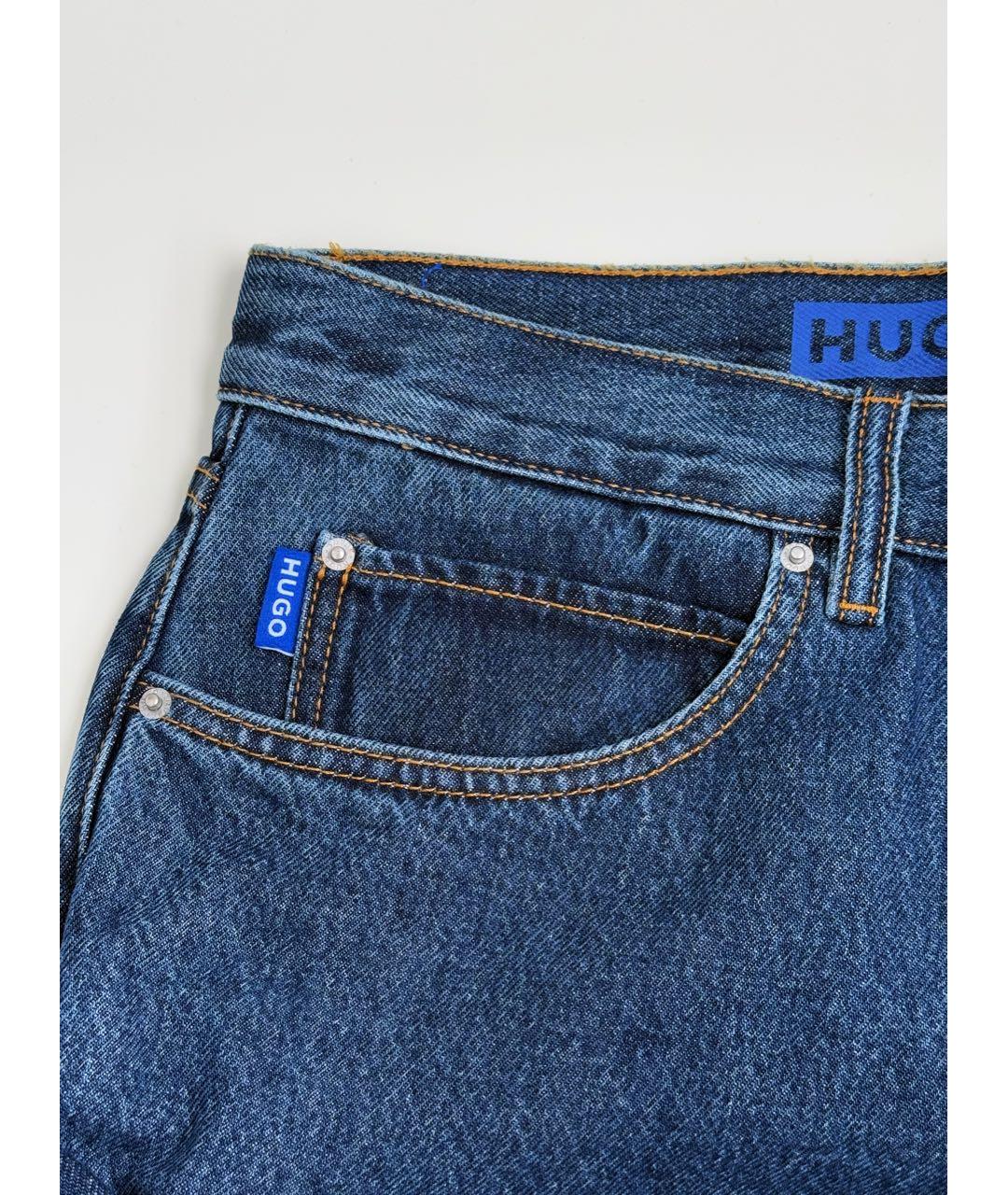 HUGO BOSS Синие прямые джинсы, фото 6