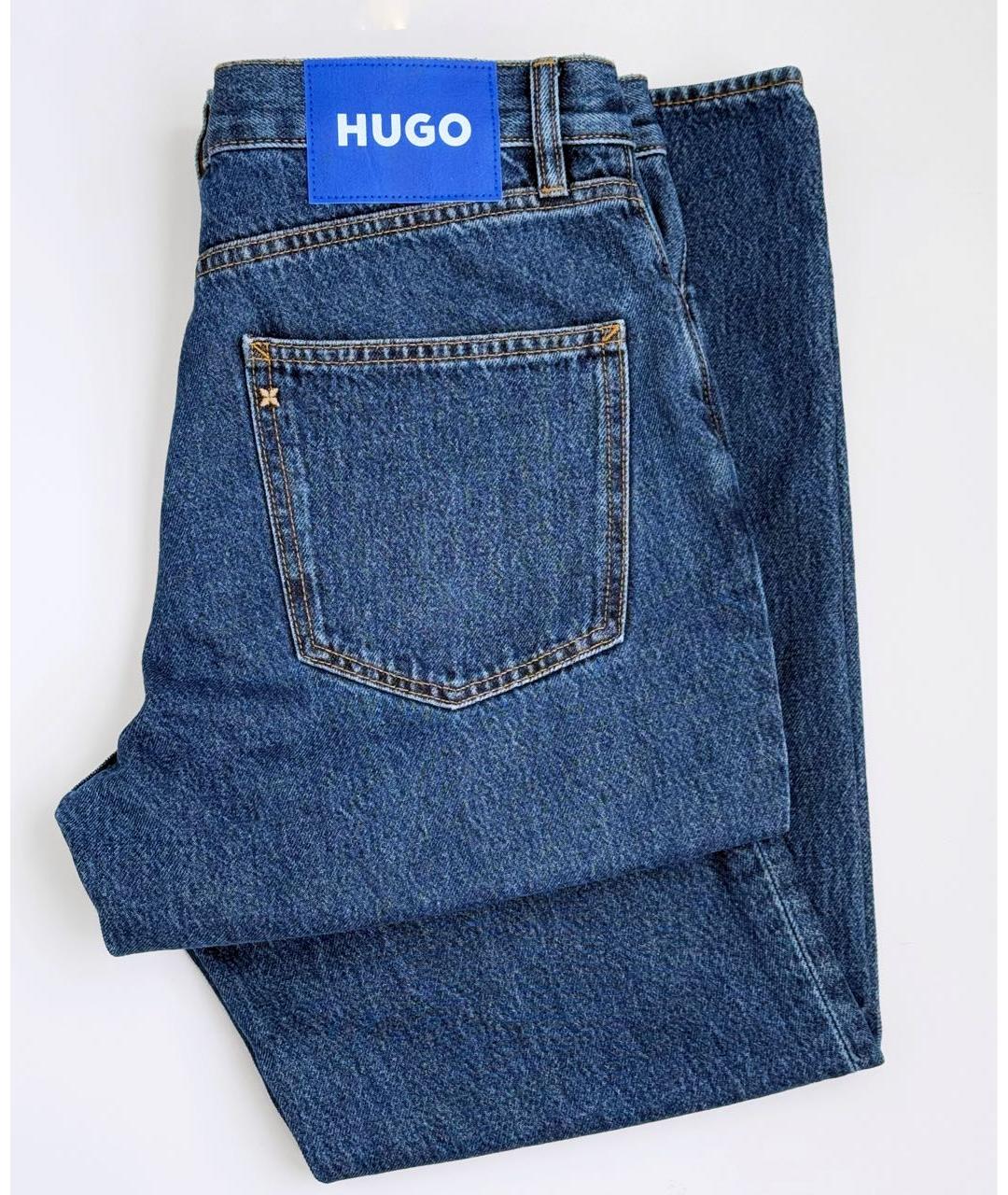 HUGO BOSS Синие прямые джинсы, фото 9