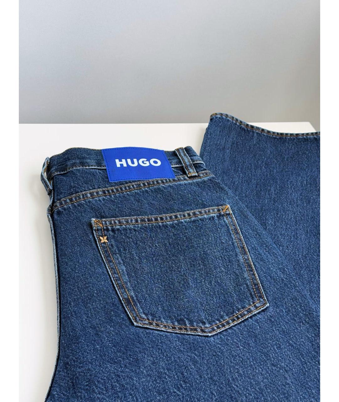 HUGO BOSS Синие прямые джинсы, фото 3