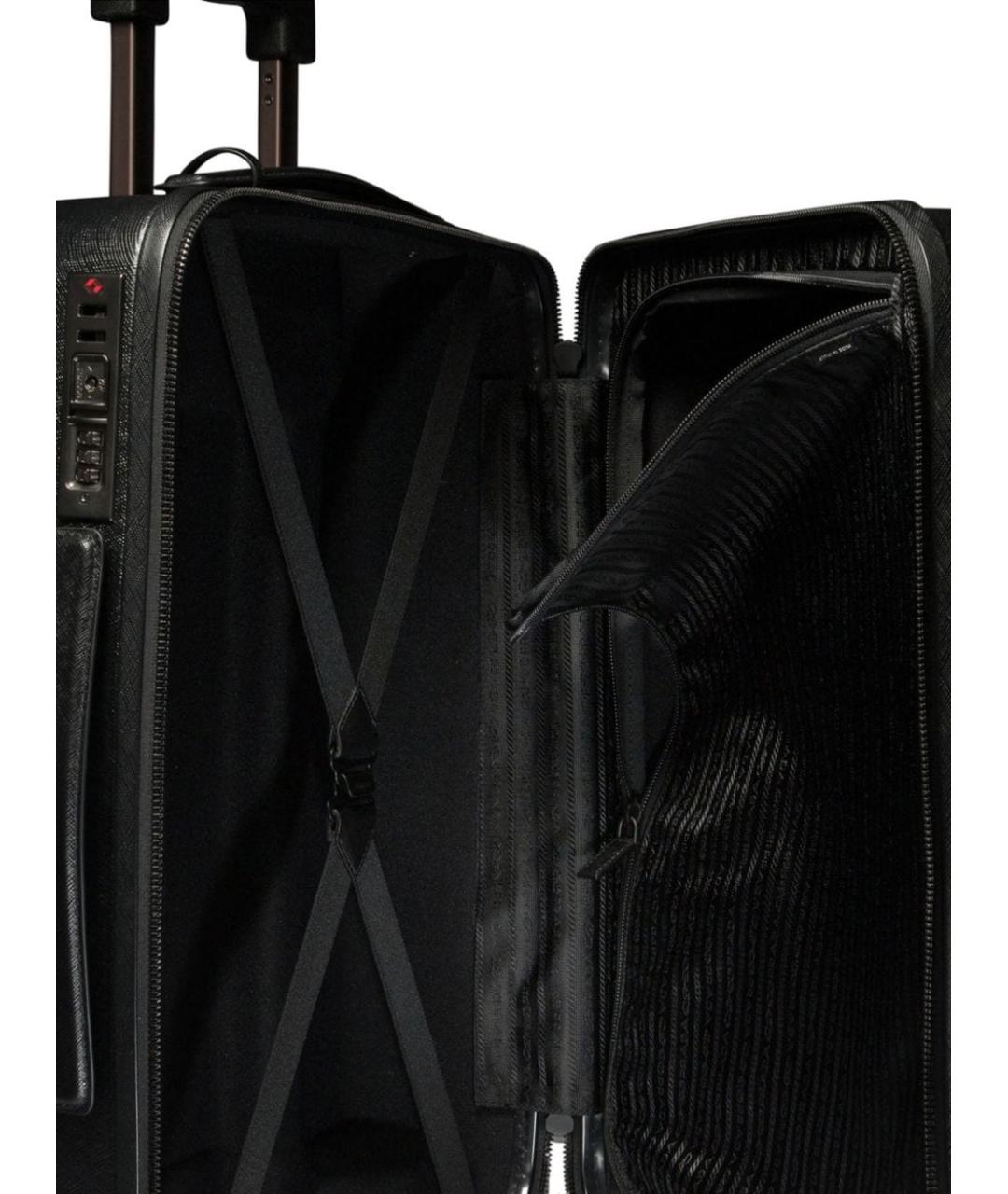PRADA Черный чемодан, фото 3