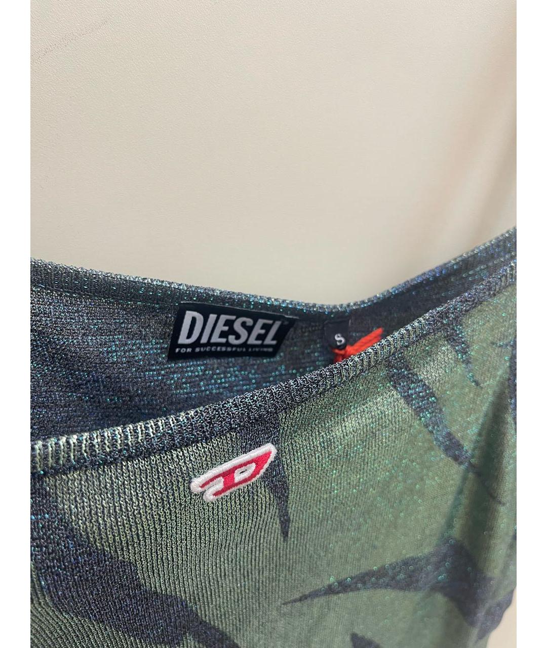 DIESEL Зеленый сарафан, фото 4