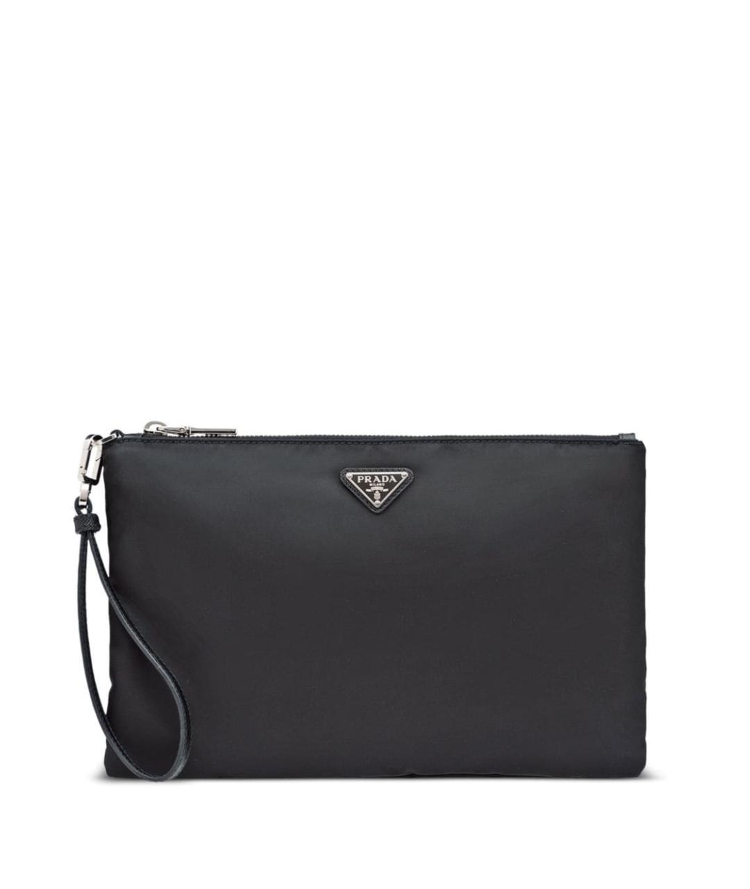 PRADA Черная синтетическая папка для документов, фото 1