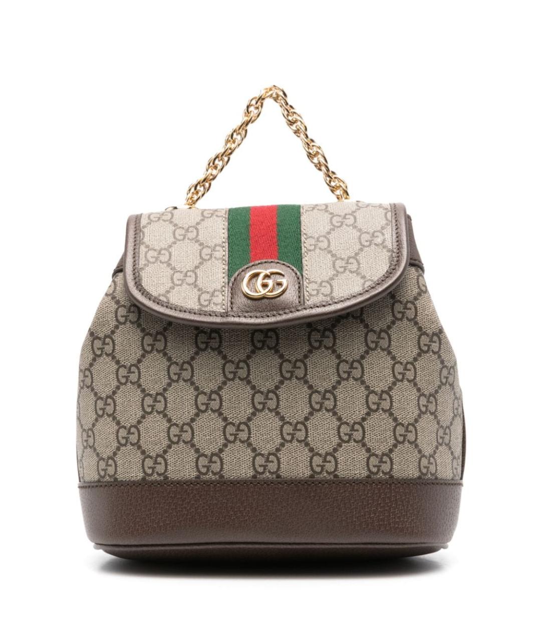 GUCCI Бежевый рюкзак, фото 1