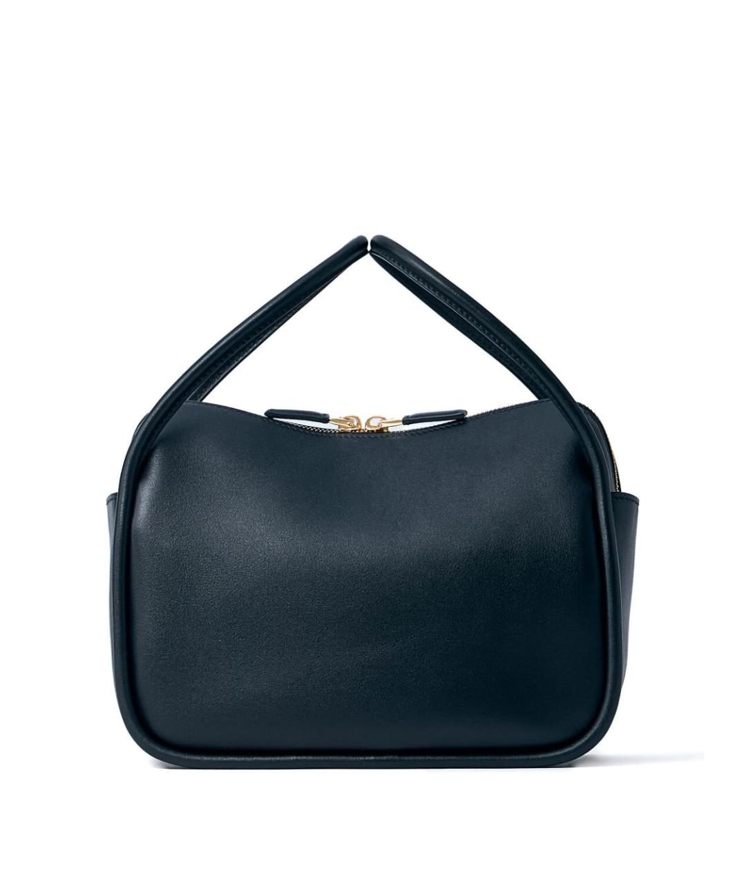 PRADA Темно-синяя кожаная сумка через плечо, фото 4