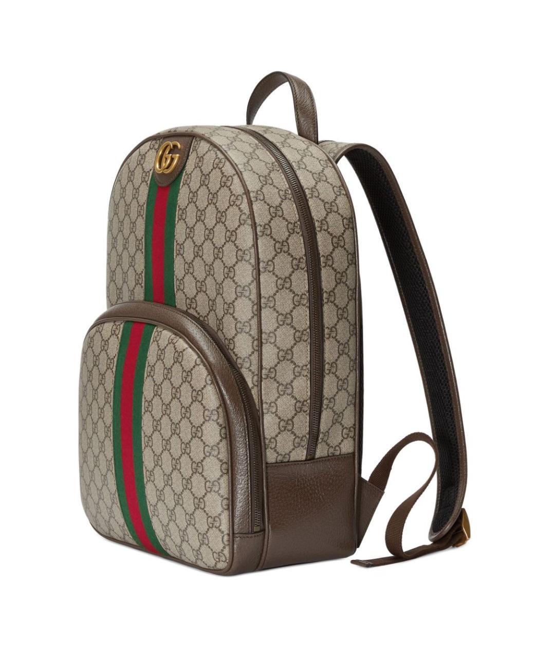 GUCCI Бежевый рюкзак, фото 5