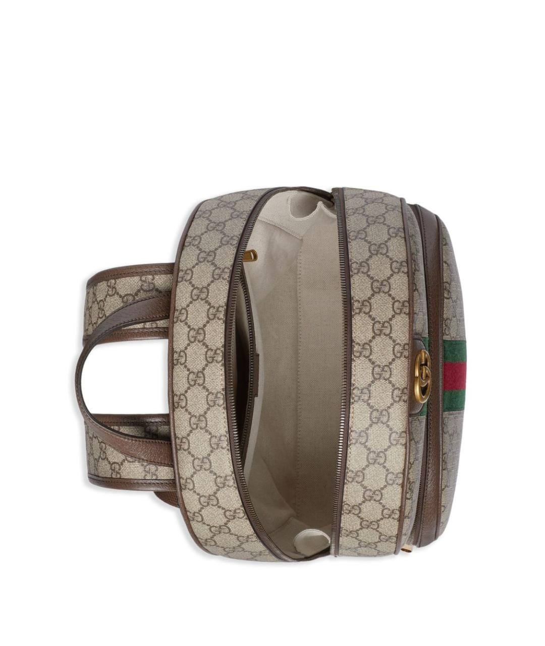 GUCCI Бежевый рюкзак, фото 3