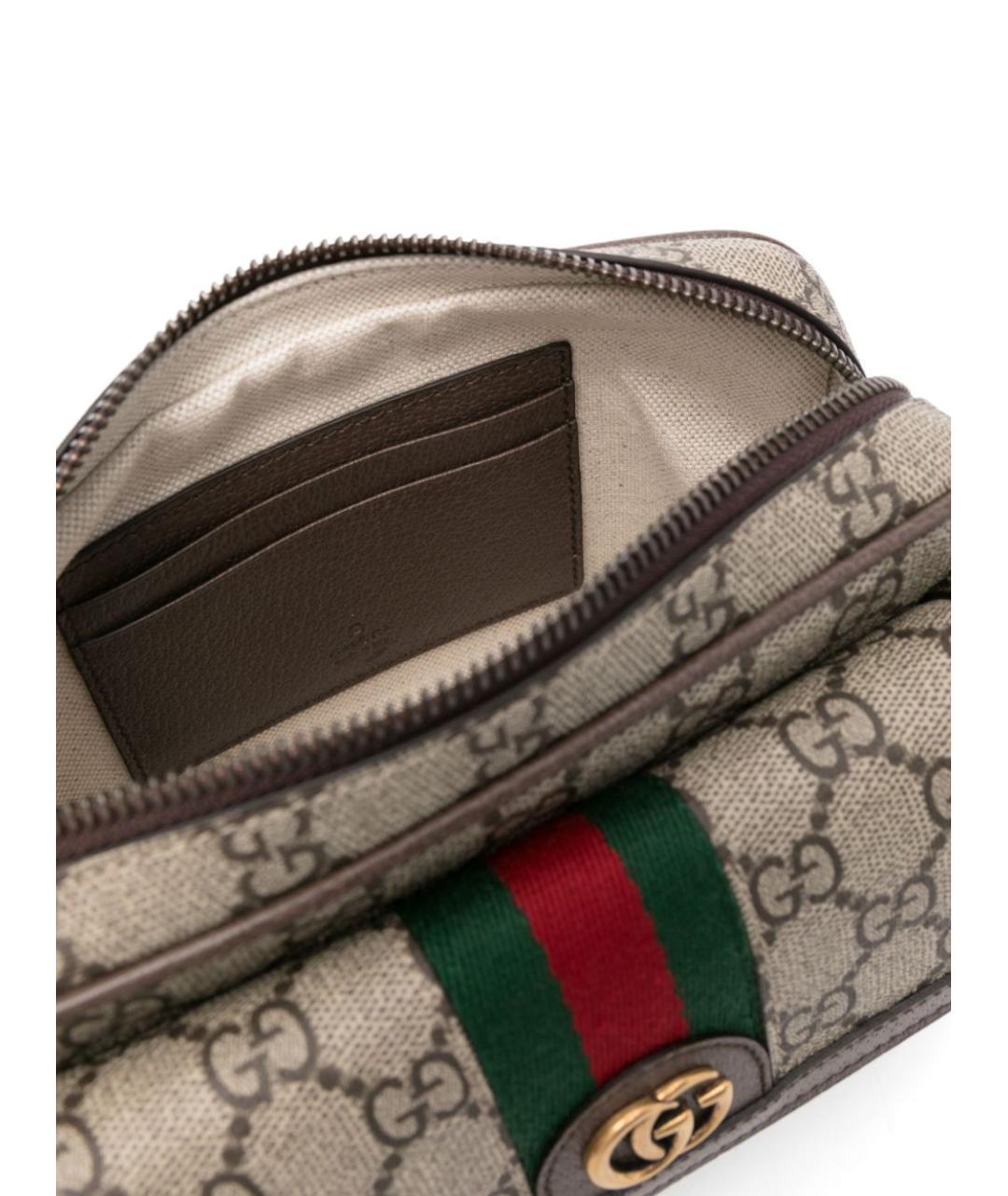 GUCCI Бежевая сумка на плечо, фото 5