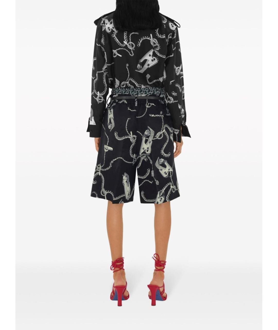 BURBERRY Черная рубашка, фото 5