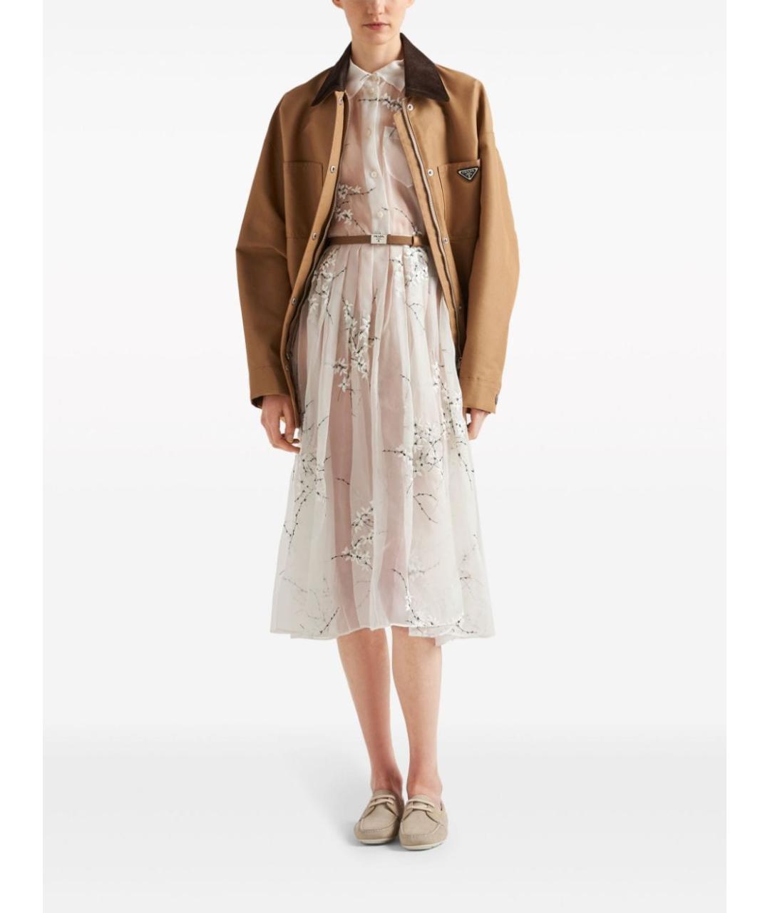 PRADA Белое платье, фото 6