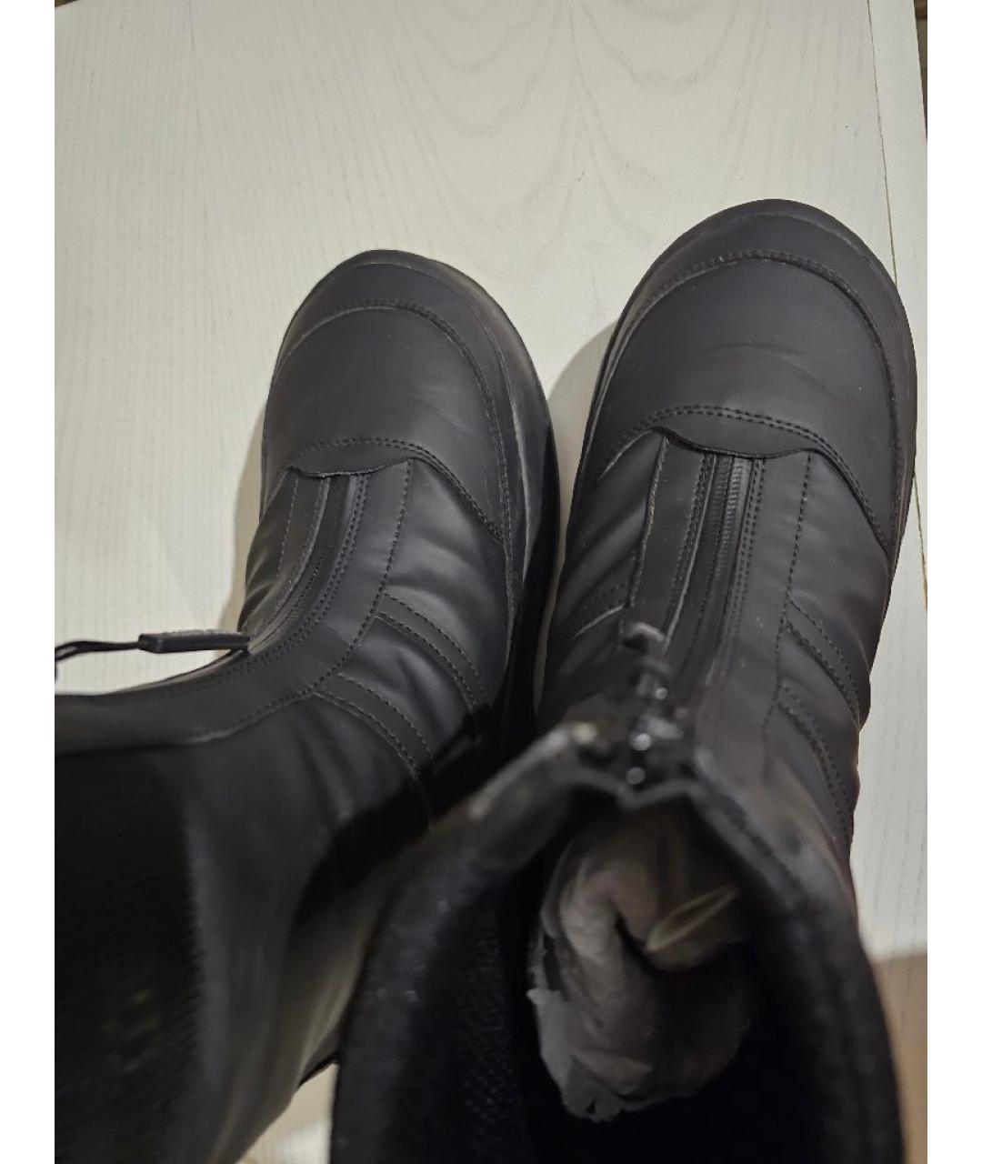 MOON BOOT Черные синтетические полусапоги, фото 2