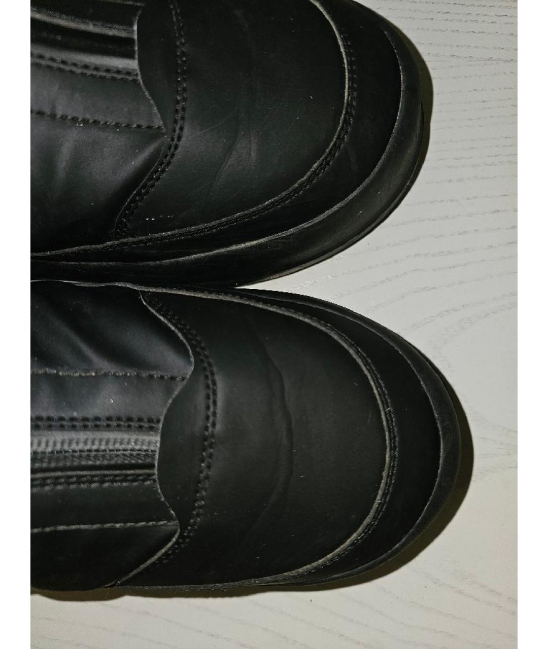 MOON BOOT Черные синтетические полусапоги, фото 4