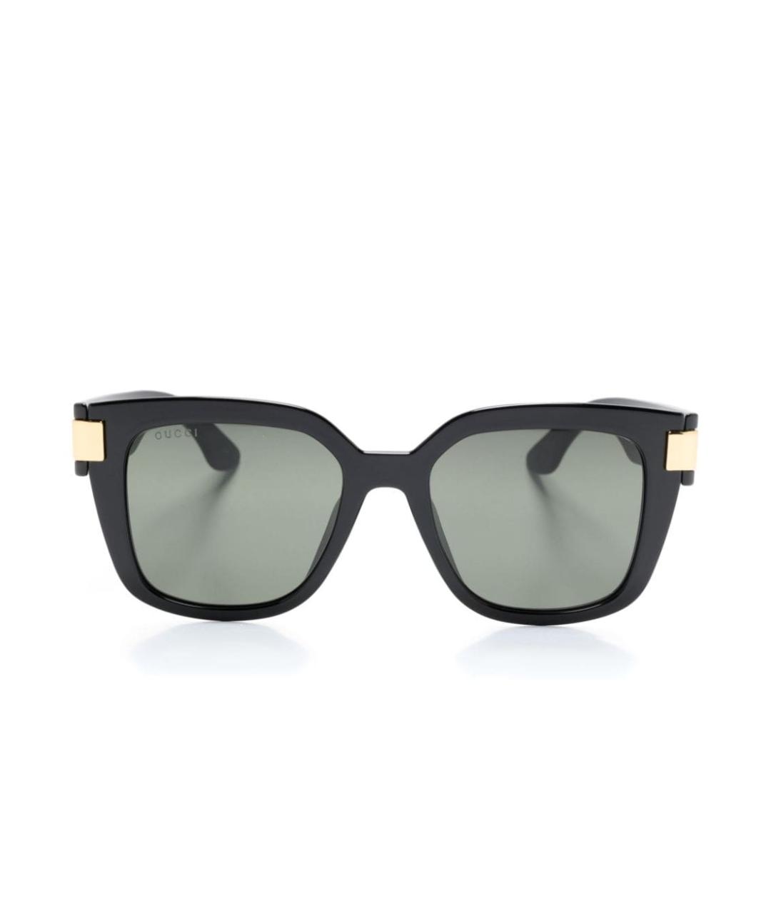 GUCCI Черные солнцезащитные очки, фото 1