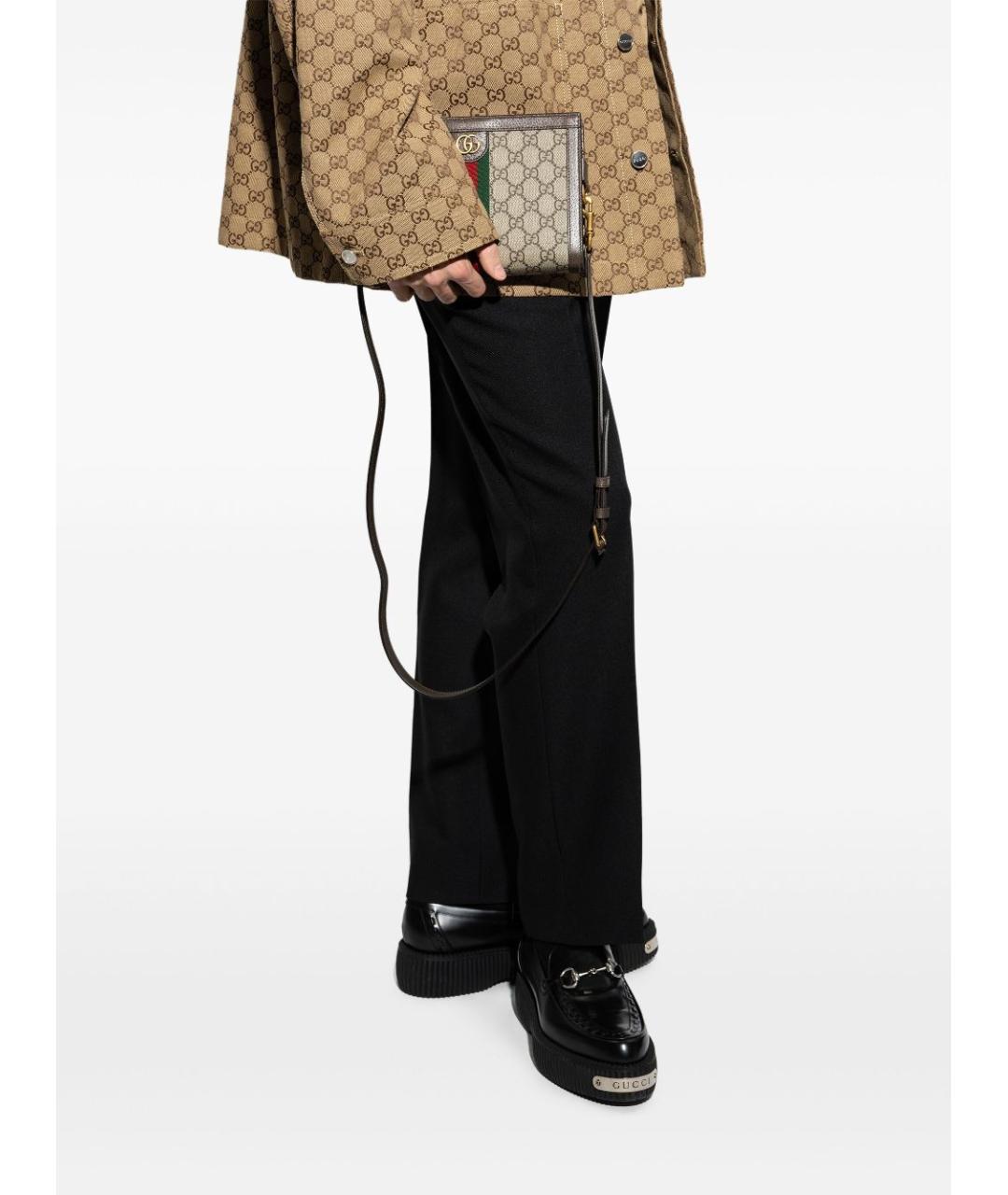 GUCCI Бежевая сумка на плечо, фото 6