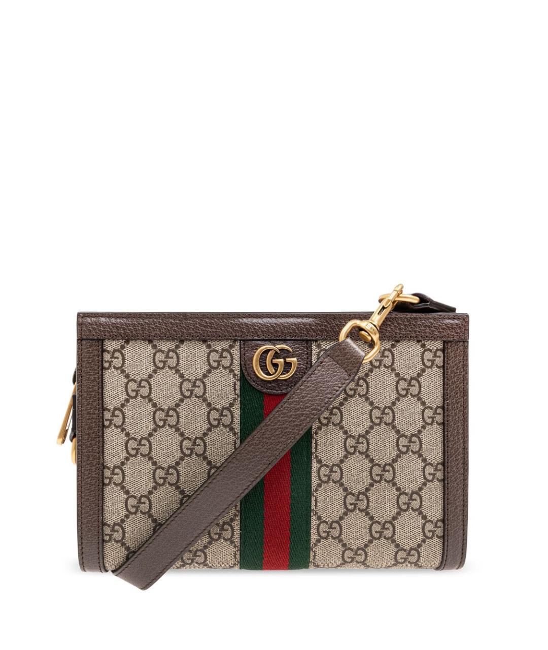 GUCCI Бежевая сумка на плечо, фото 1