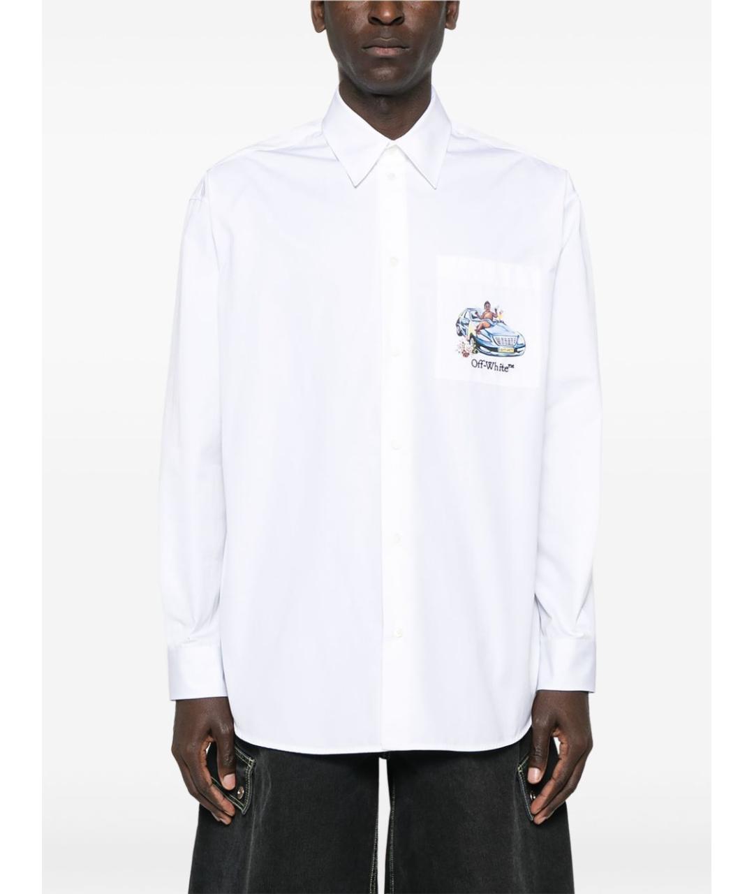 OFF-WHITE Белая куртка, фото 3