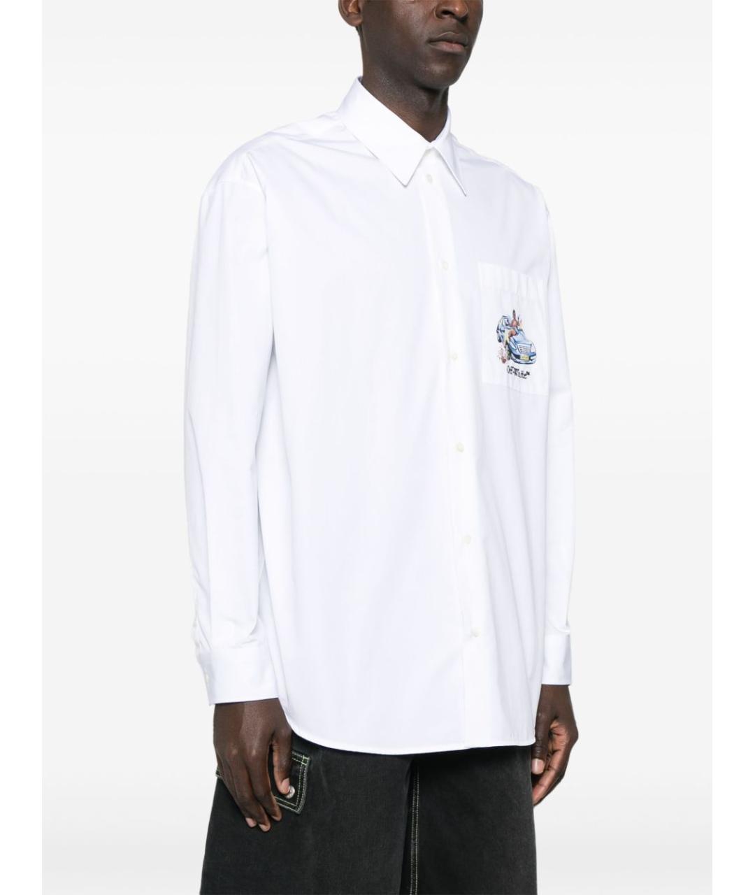 OFF-WHITE Белая куртка, фото 5