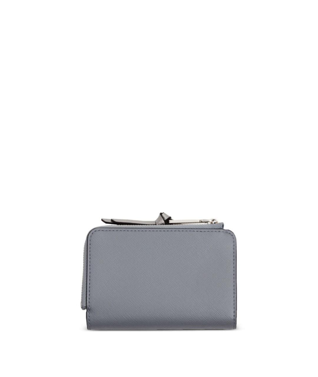 MARC JACOBS Серый кожаный кошелек, фото 3