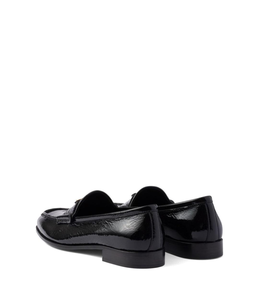 PRADA Черные кожаные лоферы, фото 2