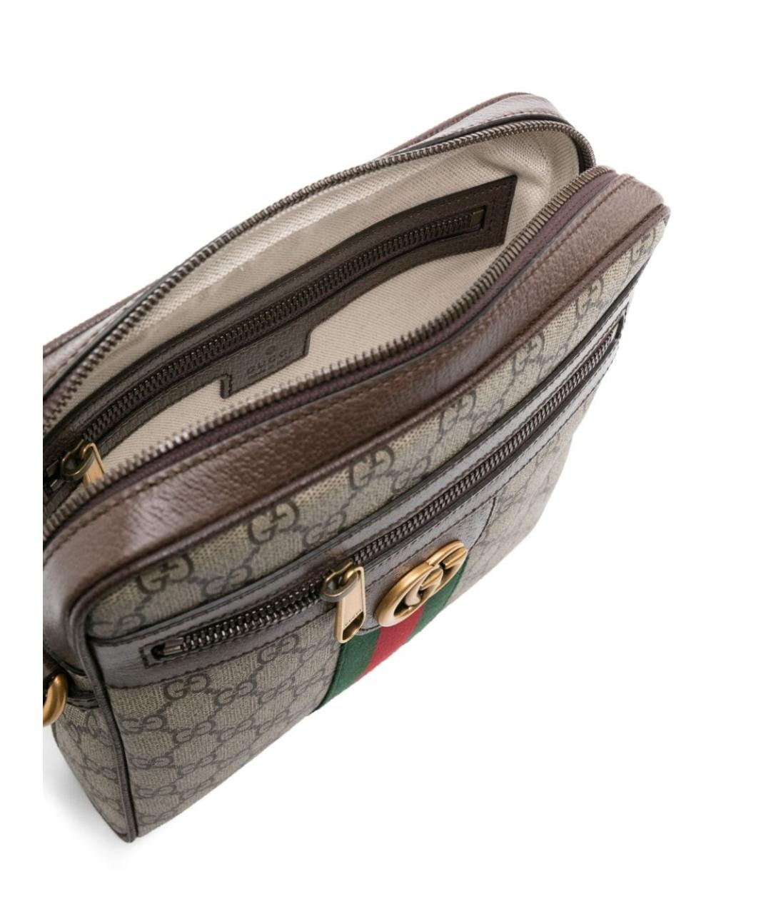 GUCCI Бежевая сумка на плечо, фото 3