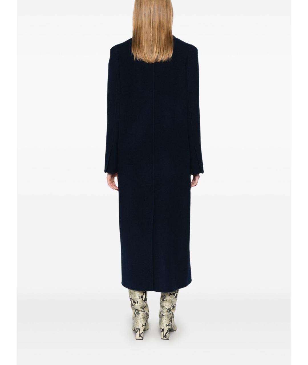 MAX MARA Темно-синее пальто, фото 2