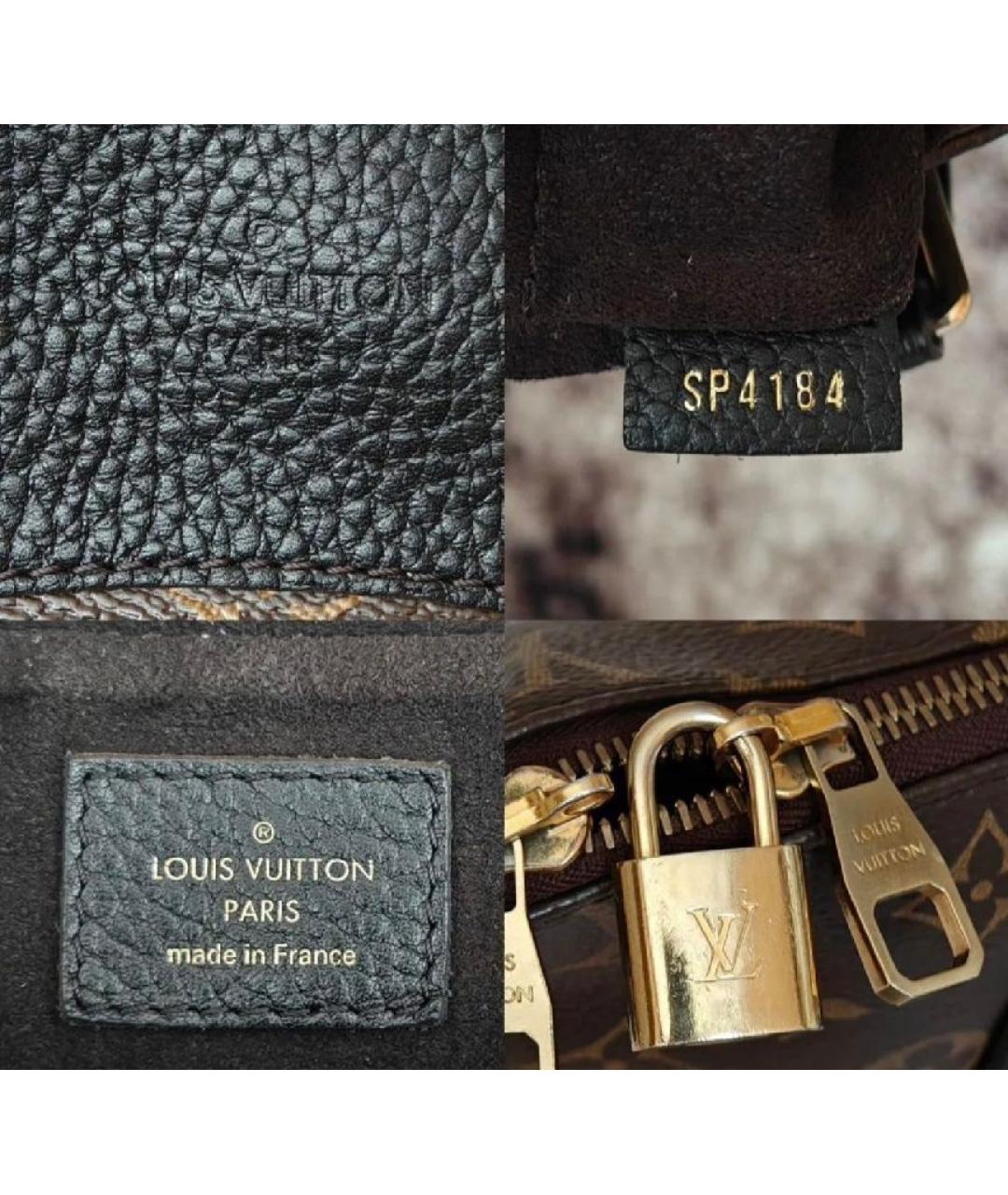 LOUIS VUITTON Коричневая сумка с короткими ручками, фото 7