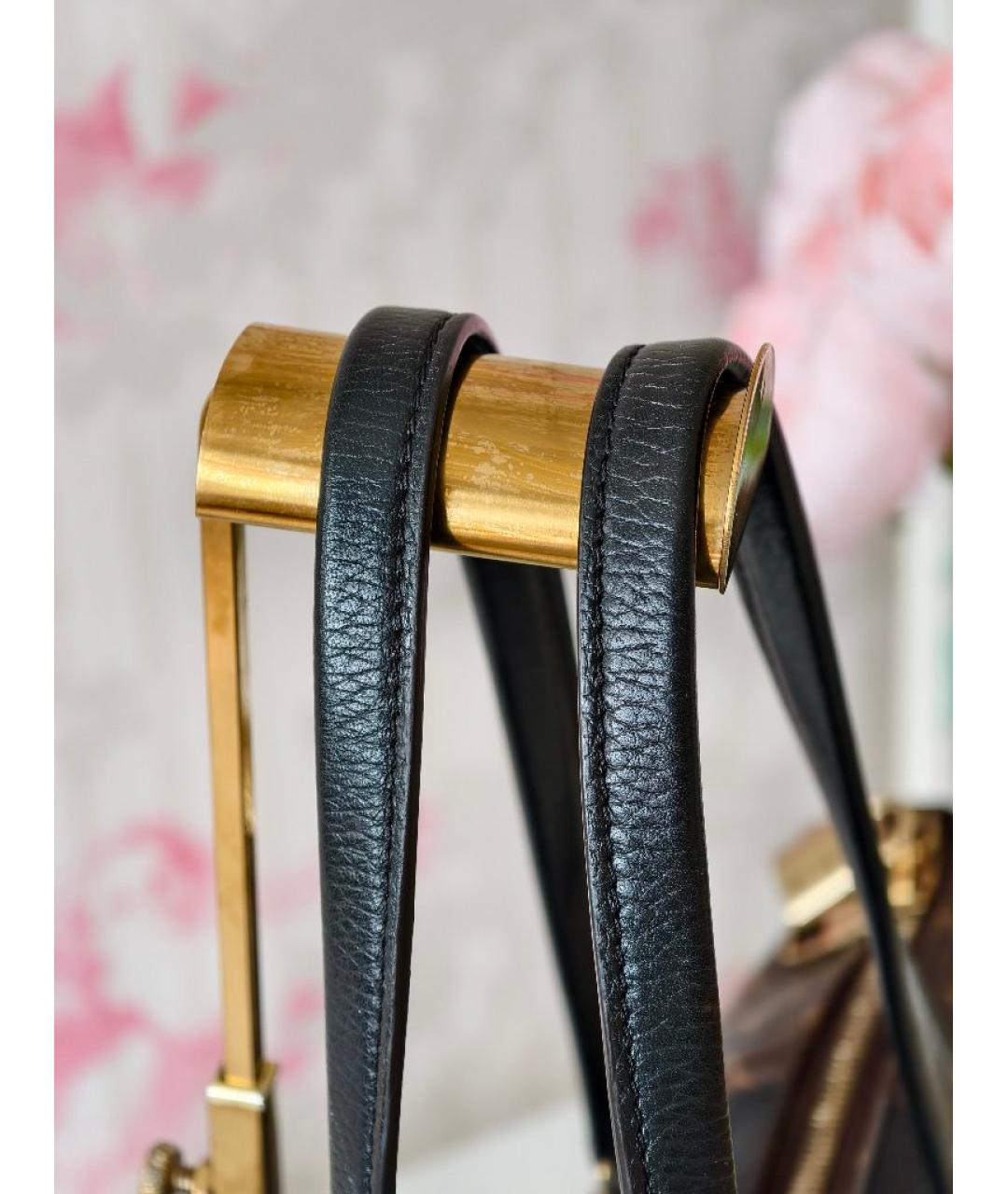 LOUIS VUITTON Коричневая сумка с короткими ручками, фото 5