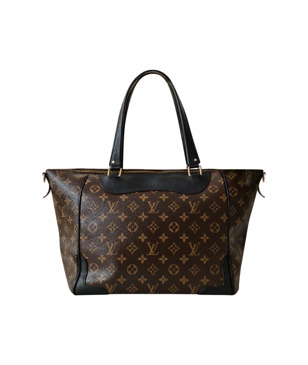 LOUIS VUITTON Коричневая сумка с короткими ручками, фото 1